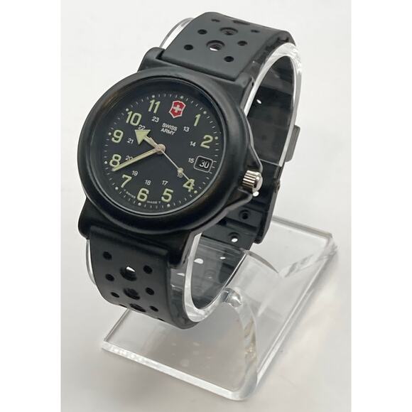 VTG Swiss Army Victorinox Men's Watch 39mm - New Battery - Adjustable Band - WR - Picture 1 of 11